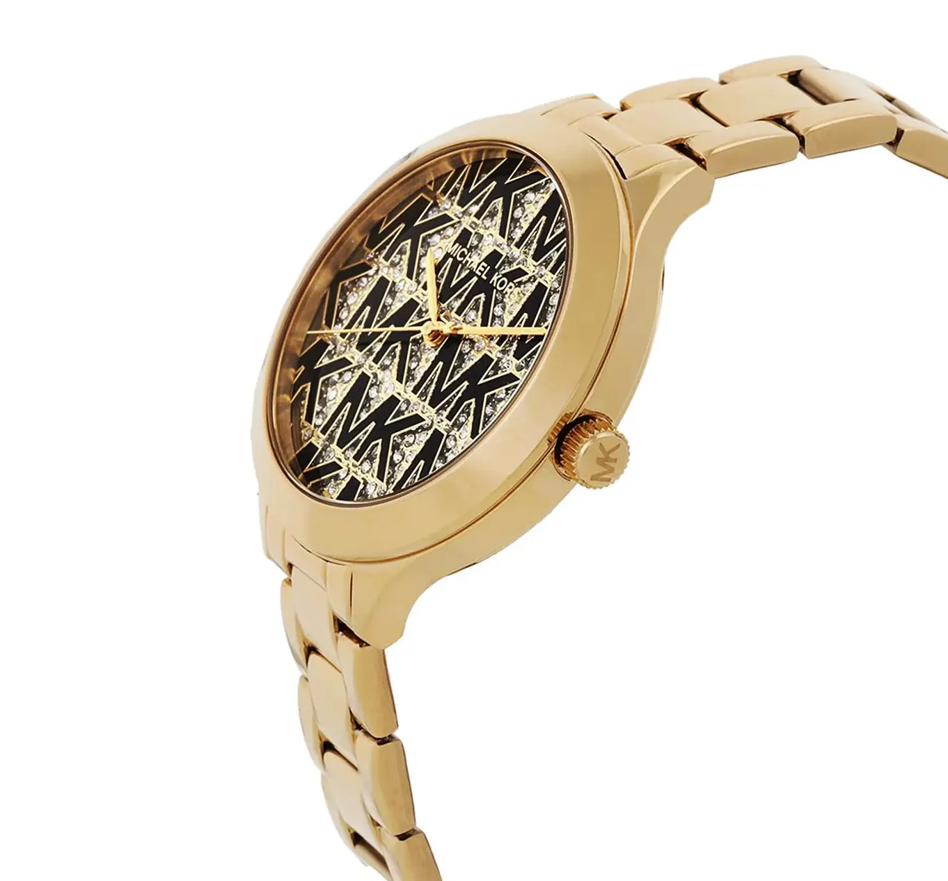 Michael Kors Slim Runway Gold-tone Ladies Watch- MK4659